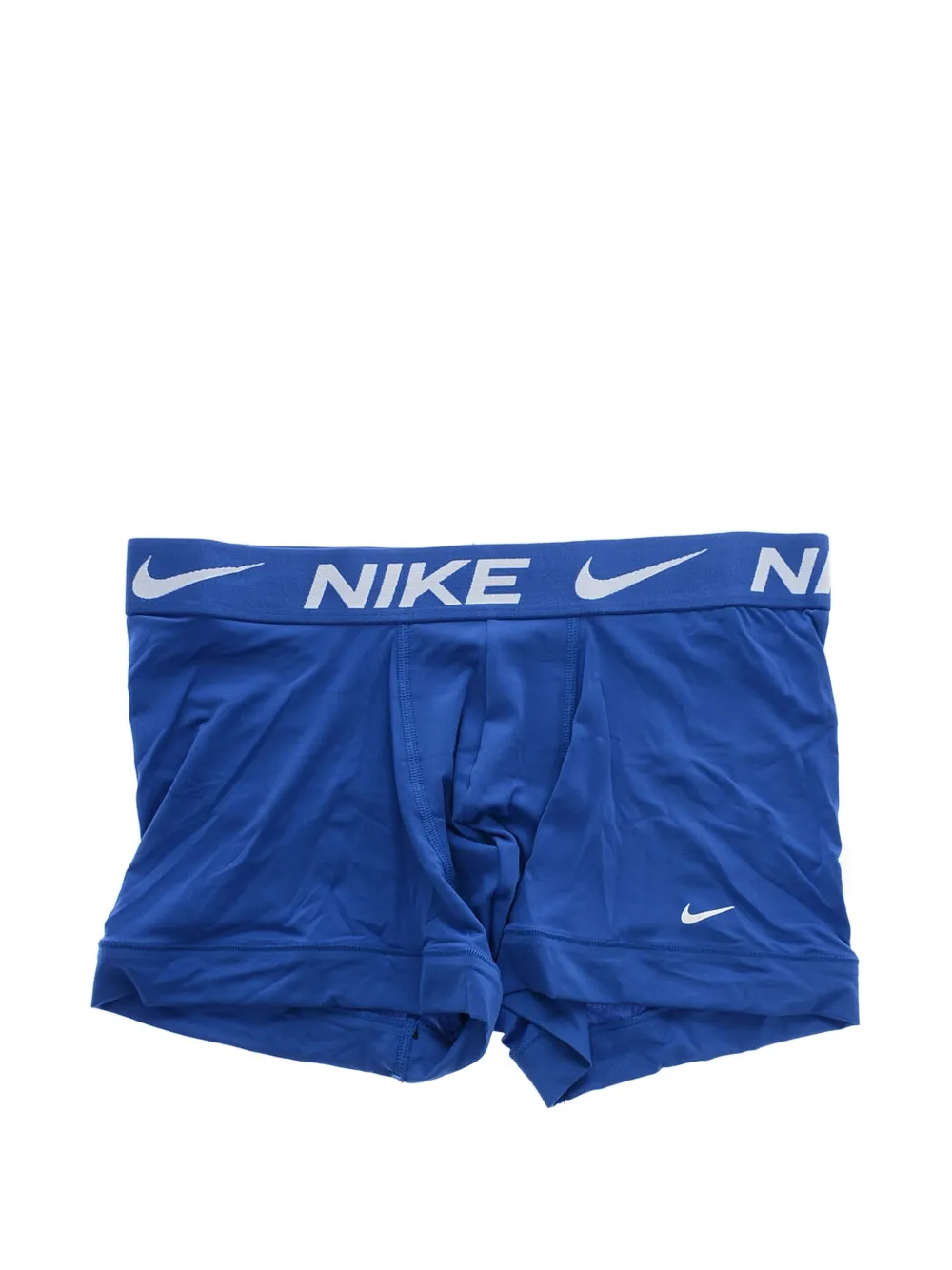 Nike Logo-waistband Boxer Briefs In Blue