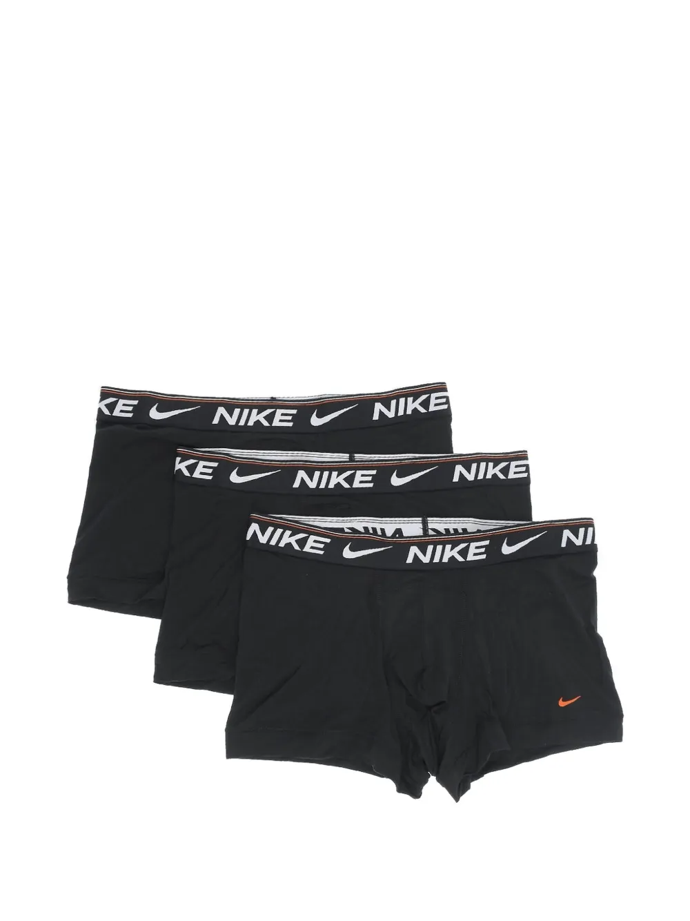 Nike Dri-fit Ultra Comfort Boxers (set Of Three) In Black