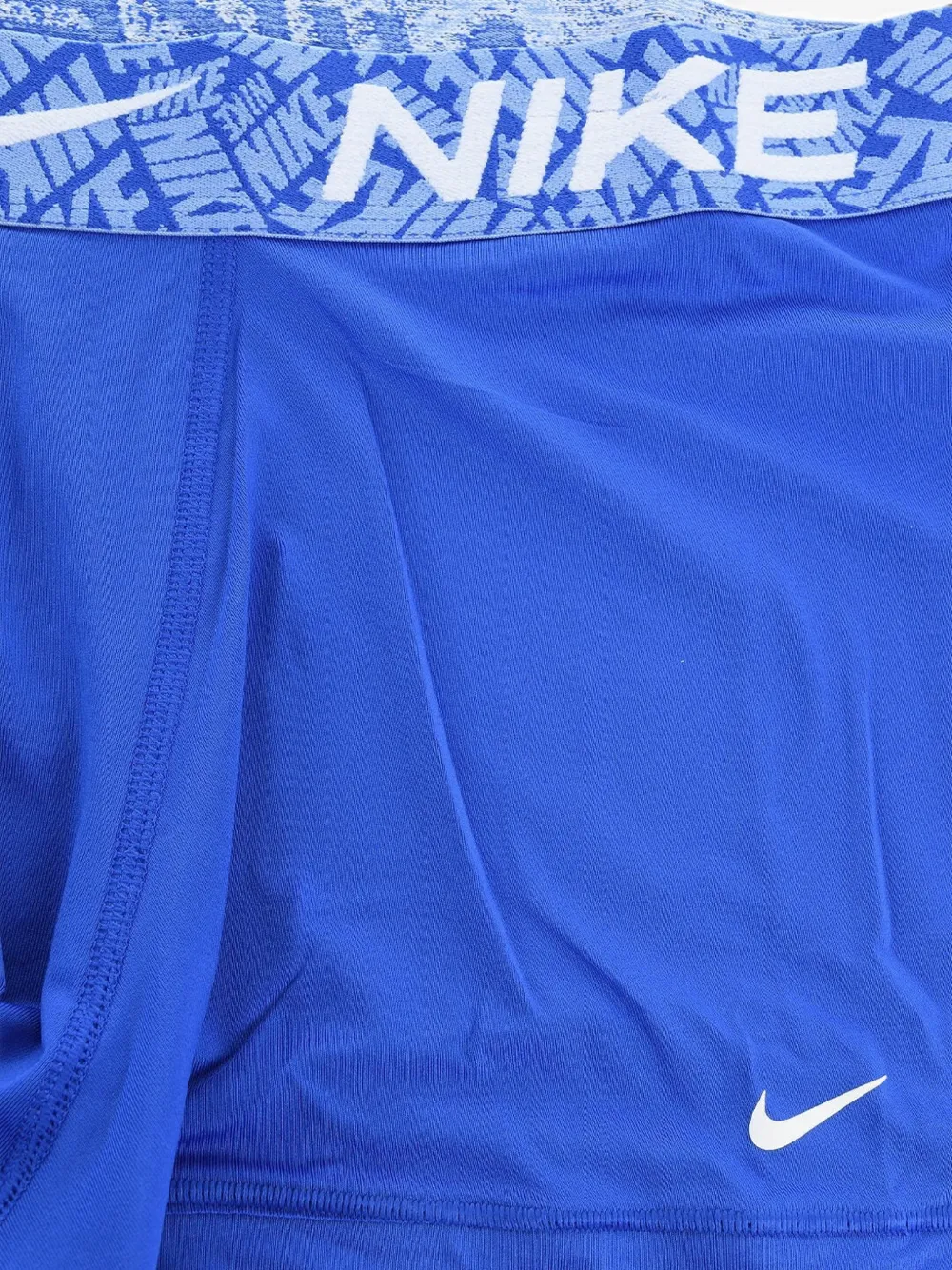Nike Logo-waistband Boxers In Blue
