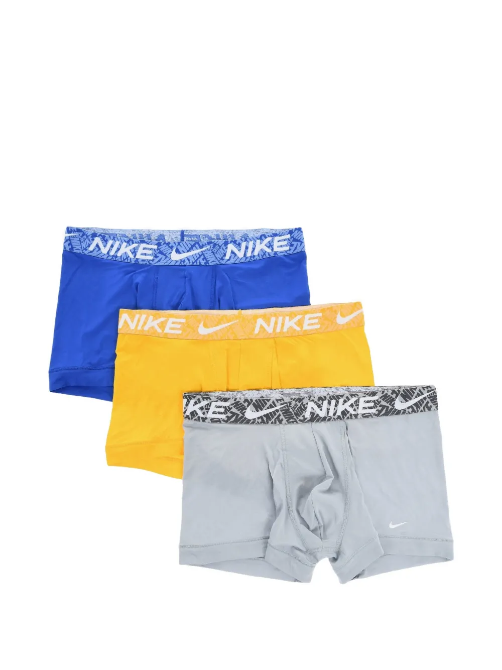 Nike Logo-waistband Boxers In Blue