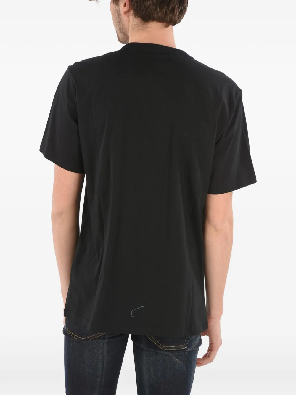 Converse Chuck Taylor logo-print T-shirt Zwart