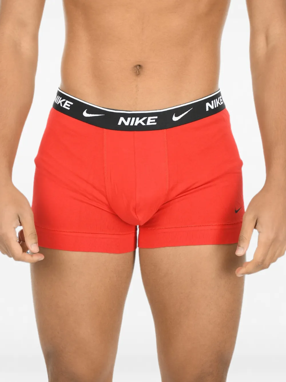 Nike Logo-waistband Boxers In Black