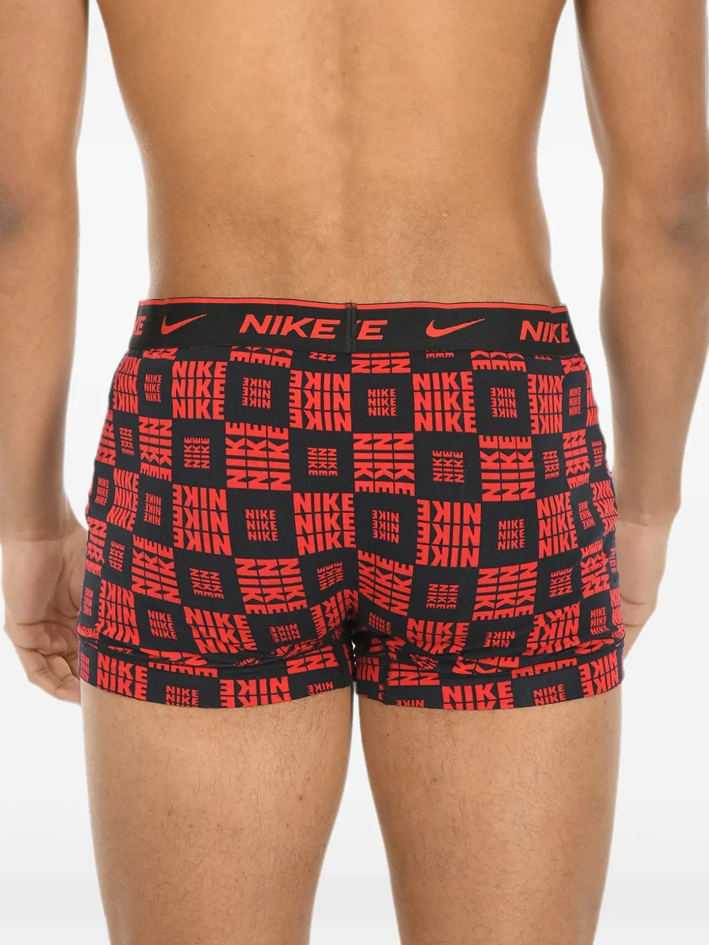 Nike Logo-waistband Boxers In Black