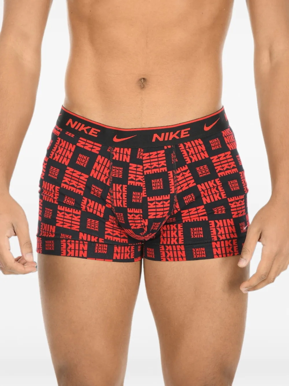 Nike Logo-waistband Boxers In Black
