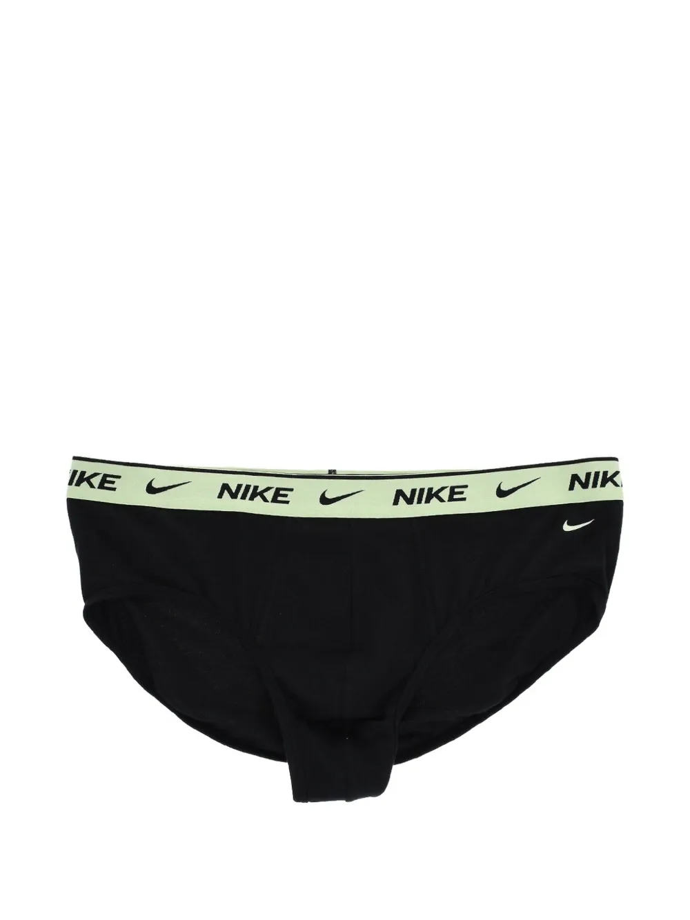 Nike Logo-waistband Briefs In Black
