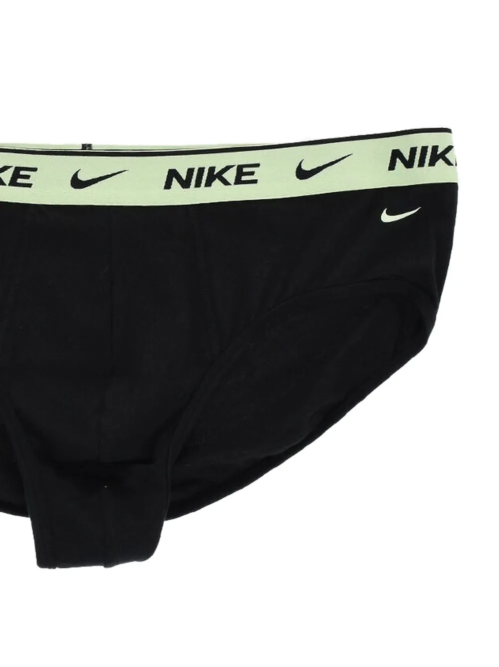 Nike Logo-waistband Briefs In Black
