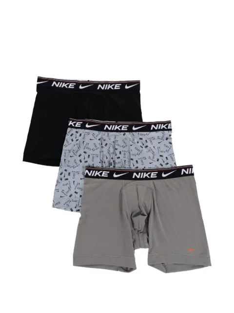 Nike Dri-Fit logo-waistband boxers (set of three)