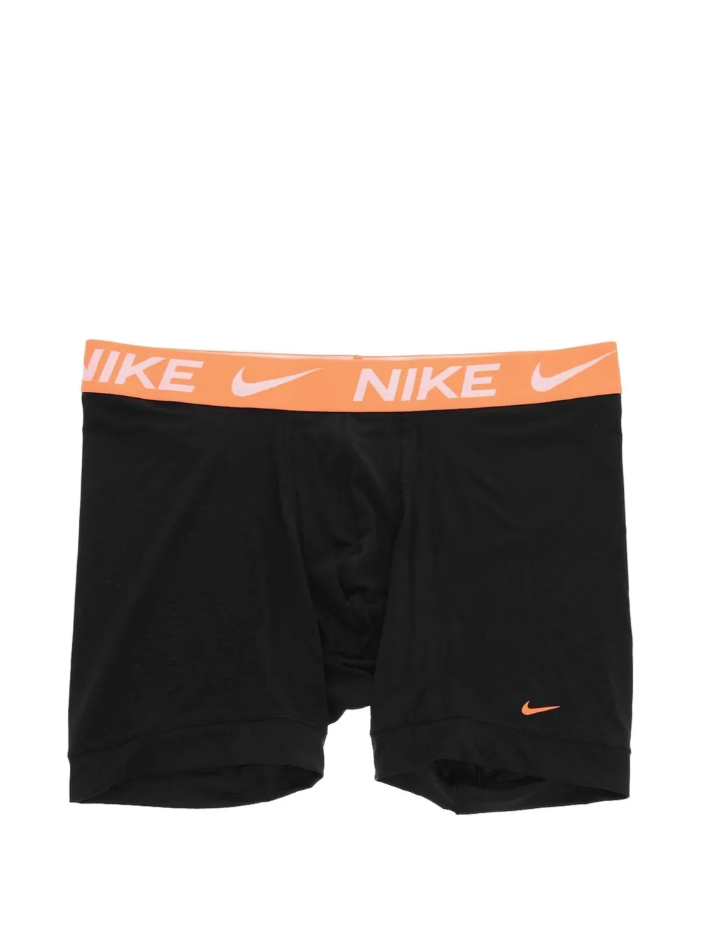 Nike Logo-waistband Boxer Briefs In Black
