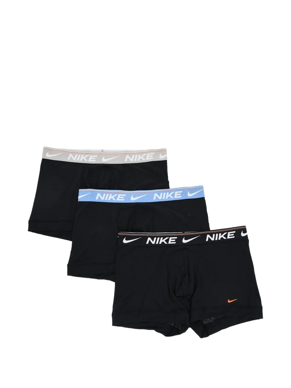 Nike Ultra Comfort Logo-waistband Boxers In Black