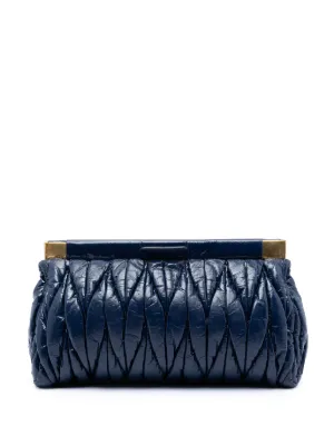 Miu Miu Pre-Owned Clutch Bags for Women - Shop on FARFETCH