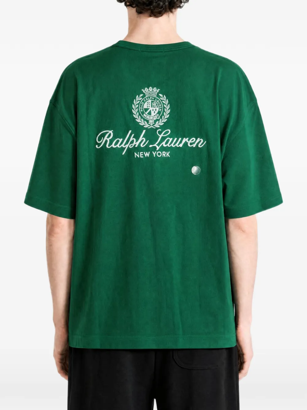 Polo Ralph Lauren logo-print T-shirt Groen