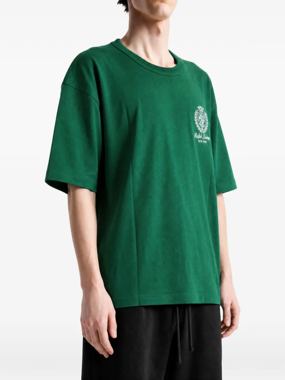 Polo Ralph Lauren logo-print T-shirt Groen