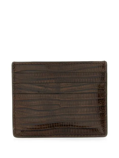 Brunello Cucinelli leather cardholder