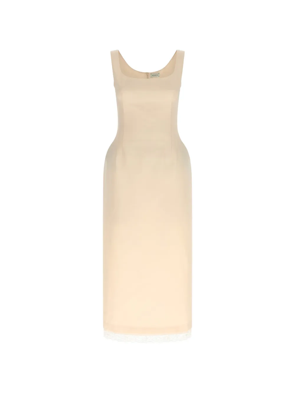 Magda Butrym lace-insert midi dress - Toni neutri