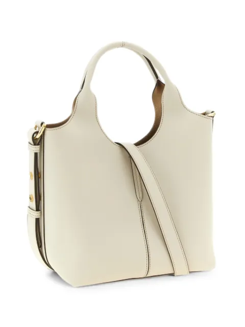 Tod's logo-plaque leather tote bag