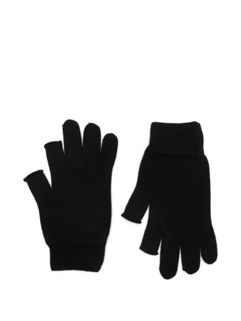 Rick Owens fingerless press-stud gloves