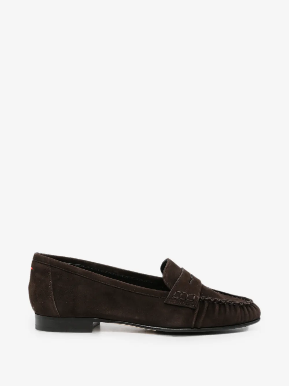 Aldous suede penny-slot loafers