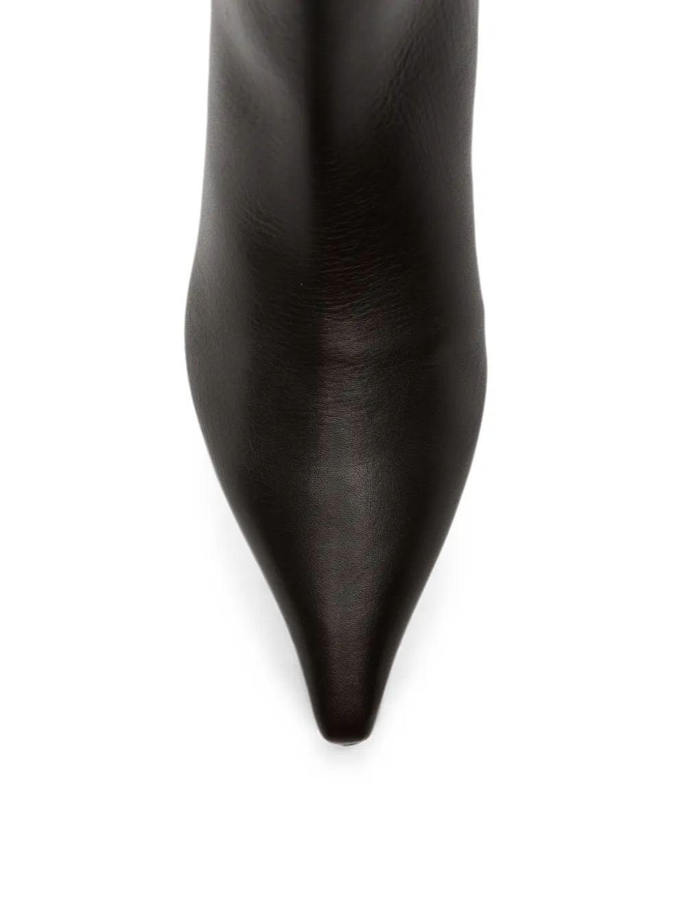Aeyde Zoe pointed-toe kitten-heel boots Bruin