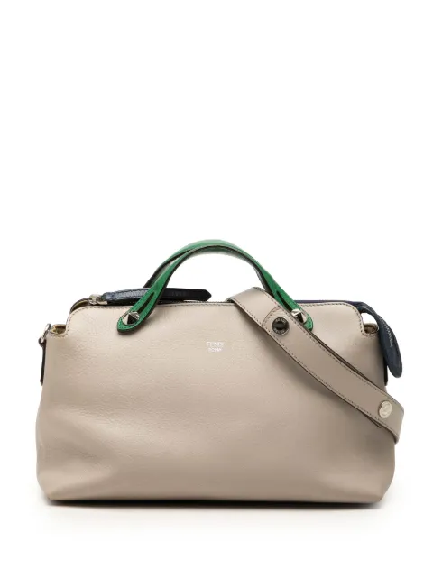 Fendi Pre-Owned 2010-2026 Medium Tricolor Leather By The Way satchel