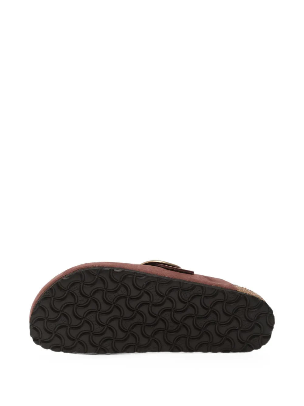 Birkenstock Boston big-buckle mules Roze