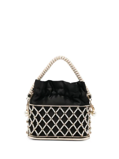 Rosantica bolso Holli Eterea mini con detalles de cristal y perlas artificiales