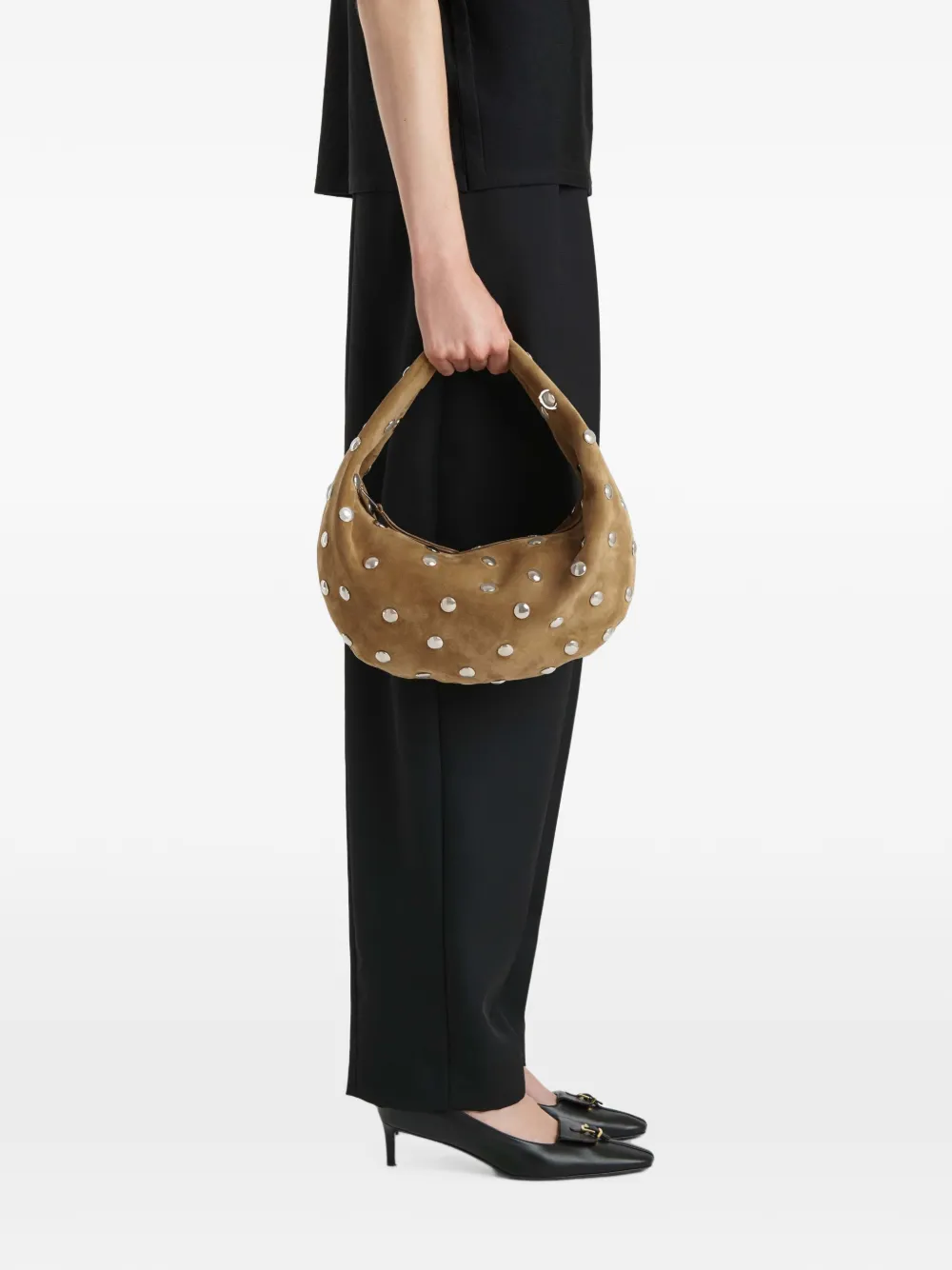 KHAITE Olivia medium shopper Beige
