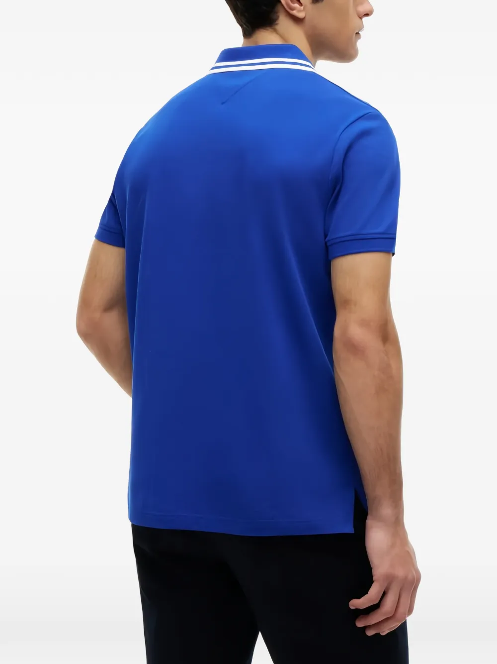Tommy Hilfiger Poloshirt met geborduurd logo Blauw