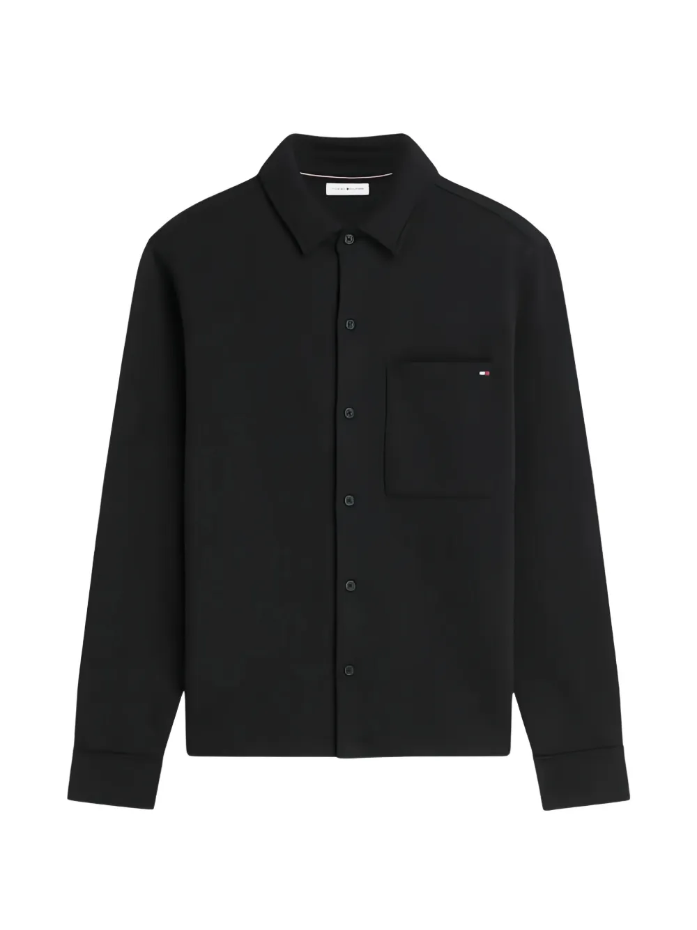 Tommy Hilfiger button-up patch-pocket shirt - Nero
