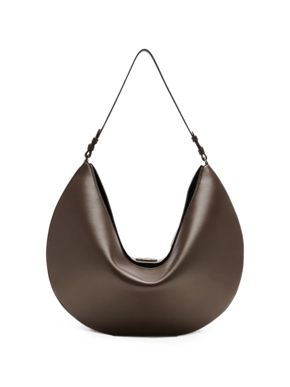 Jacquemus large Ovalo shoulder bag - Marrone