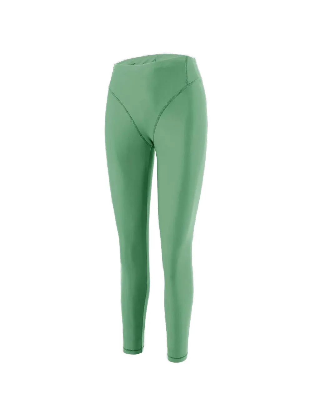 District Vision logo-print leggings - Grün