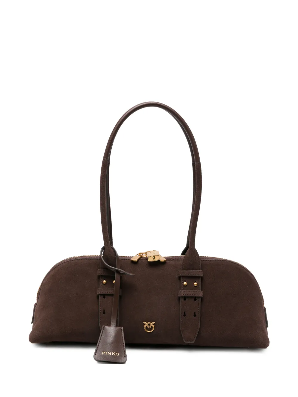 PINKO Escape tote bag - Brown