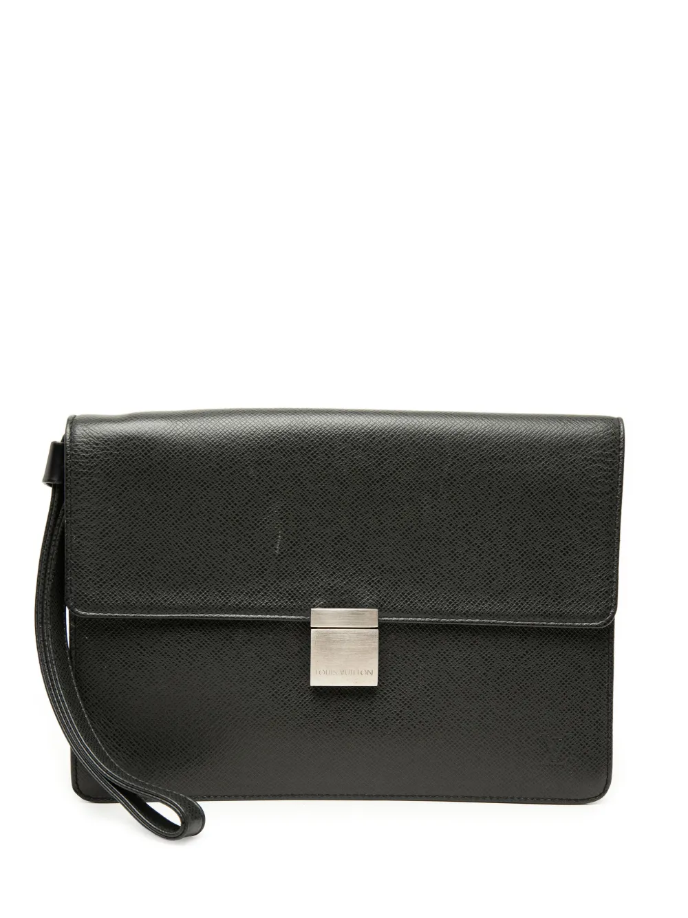 Louis Vuitton Pre-Owned 2004 Taiga Selenga Clutch - Schwarz