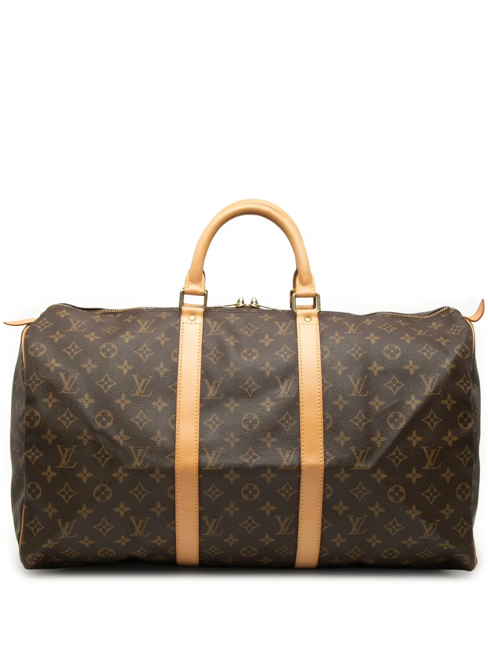 Louis Vuitton Pre-Owned Borsa da viaggio Keepall 50 con monogramma 1996 - Marrone
