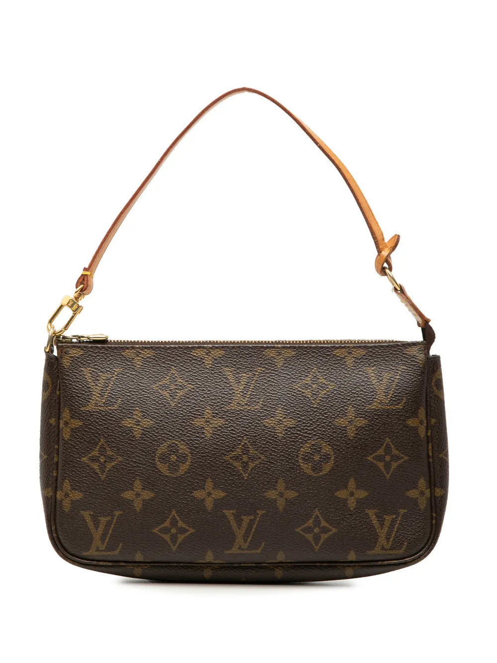 Louis Vuitton Pre-Owned Borsa a spalla Pochette Accessoires con monogramma 2000 - Marrone