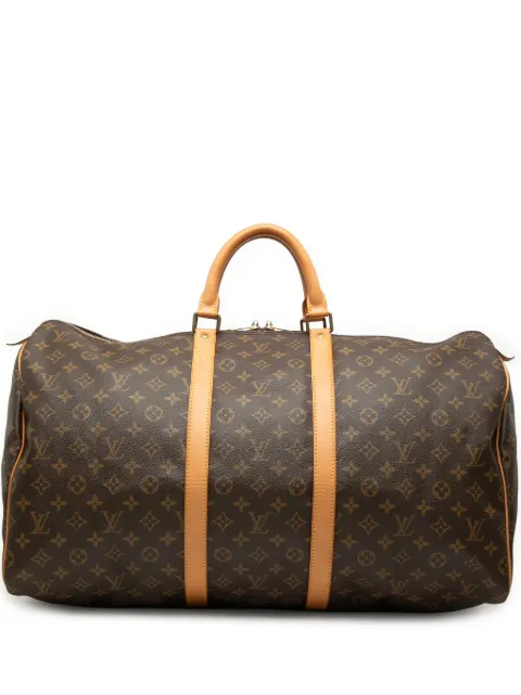 Louis Vuitton Pre-Owned 1990 Monogram Keepall 55 travel bag