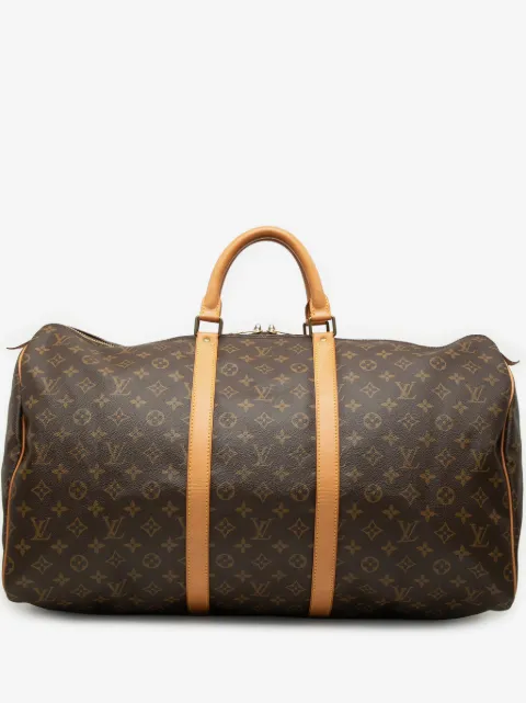 Louis Vuitton Pre-Owned 1990 Monogram Keepall 55 travel bag