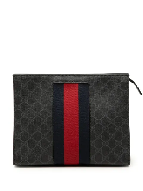 Gucci Pre-Owned 2000-2015 GG Supreme Web clutch bag