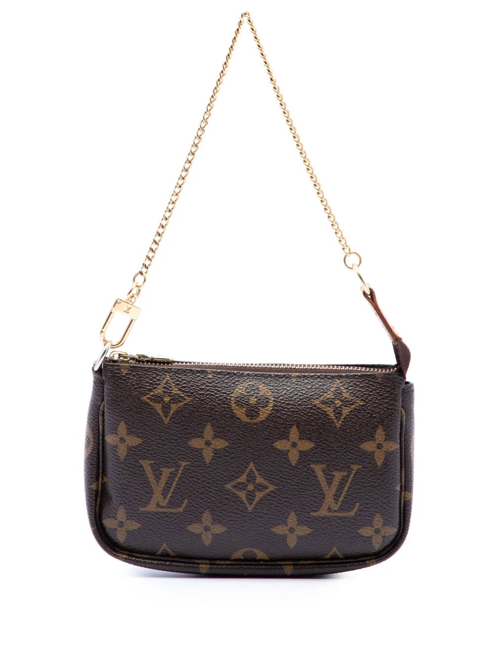 Louis Vuitton Pre-Owned 2008 Monogram Mini Pochette Accessoires handbag - Marrone