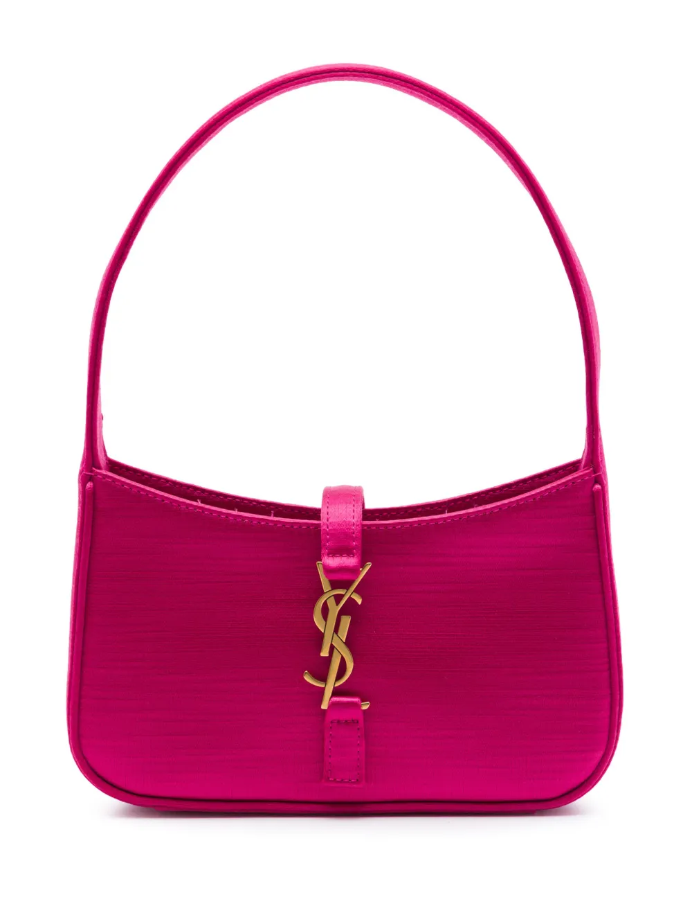 Saint Laurent Pre-Owned 2023 Mini Satin Le 5 a 7 shoulder bag - Rosa