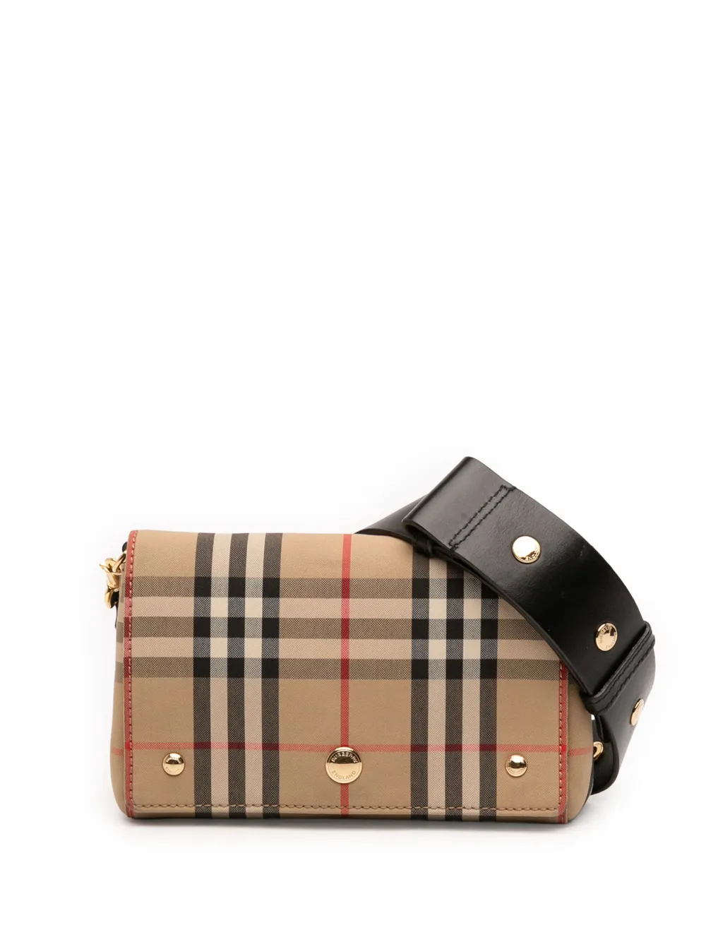 Burberry Pre-Owned 2023-2026 House Check Canvas Hackberry crossbody bag - Nude