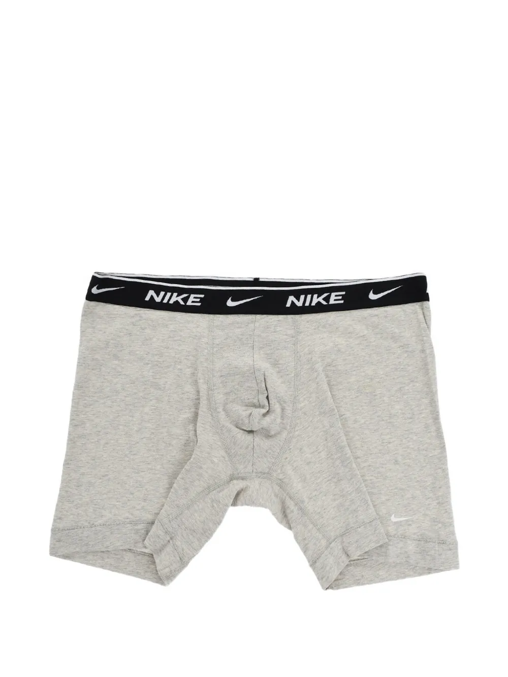 Nike Stretch-cotton Boxer Briefs In Grey
