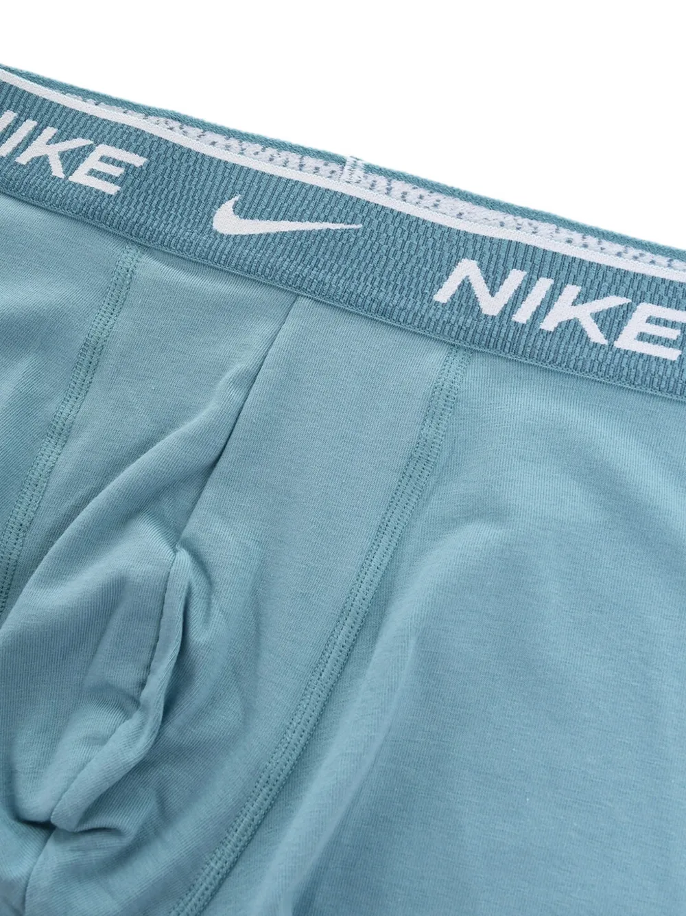Nike logo-waistband stretch-cotton boxer briefs Zwart