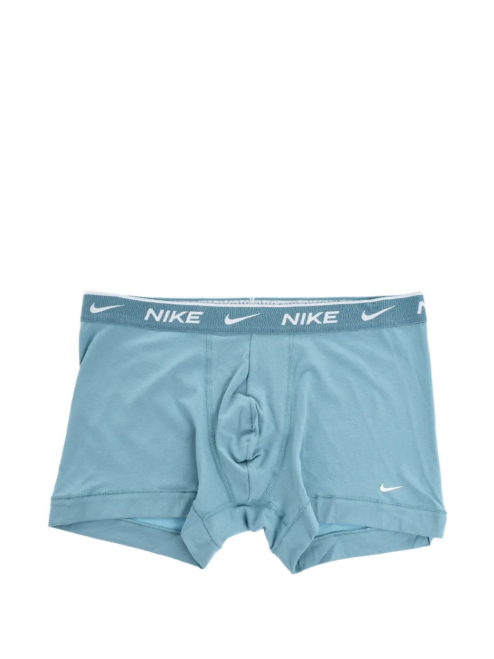 Nike logo-waistband stretch-cotton boxer briefs Zwart