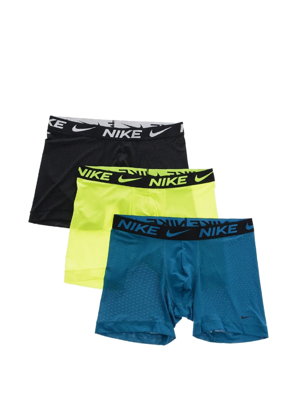 Nike Logo-waistband Boxer Briefs In Black