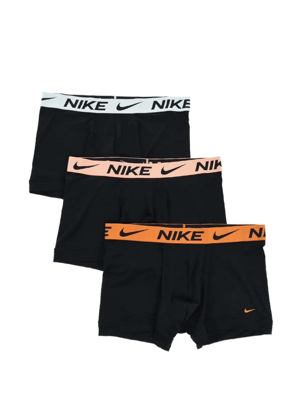 Nike Logo-waistband Boxer Briefs In Black