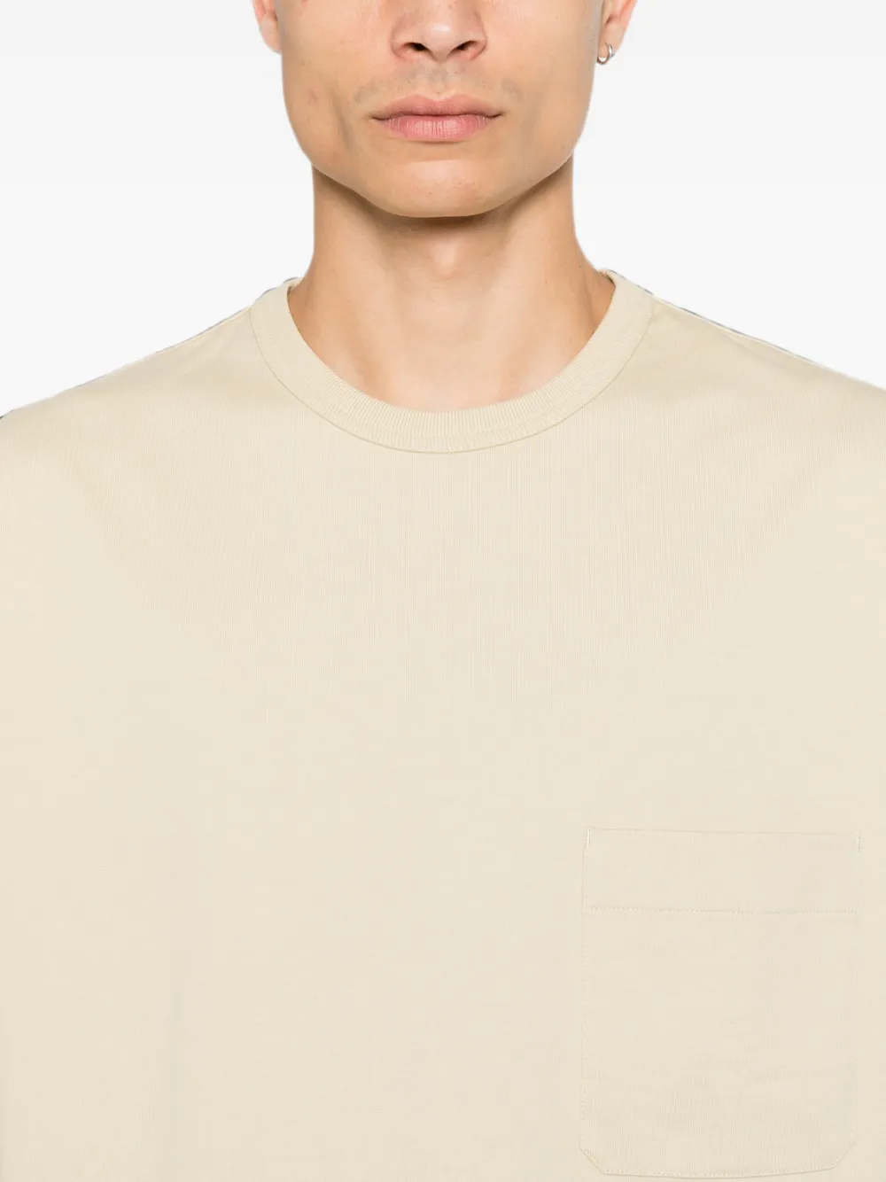 LEMAIRE T-shirt met opgestikte zak Beige