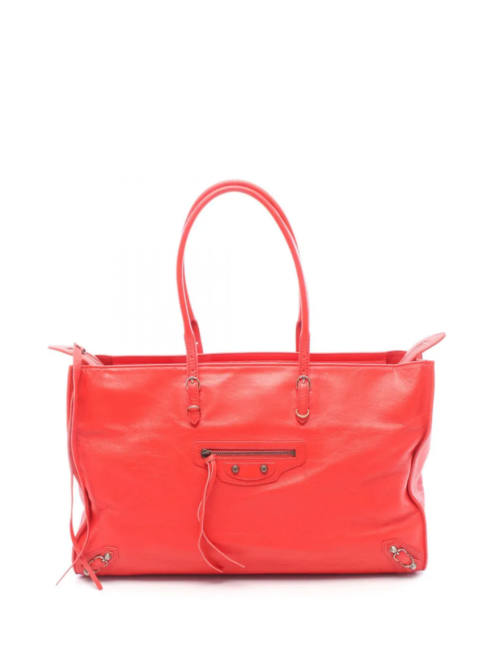Balenciaga Pre-Owned 2010-2026 Tote Bag aus Leder - Rot