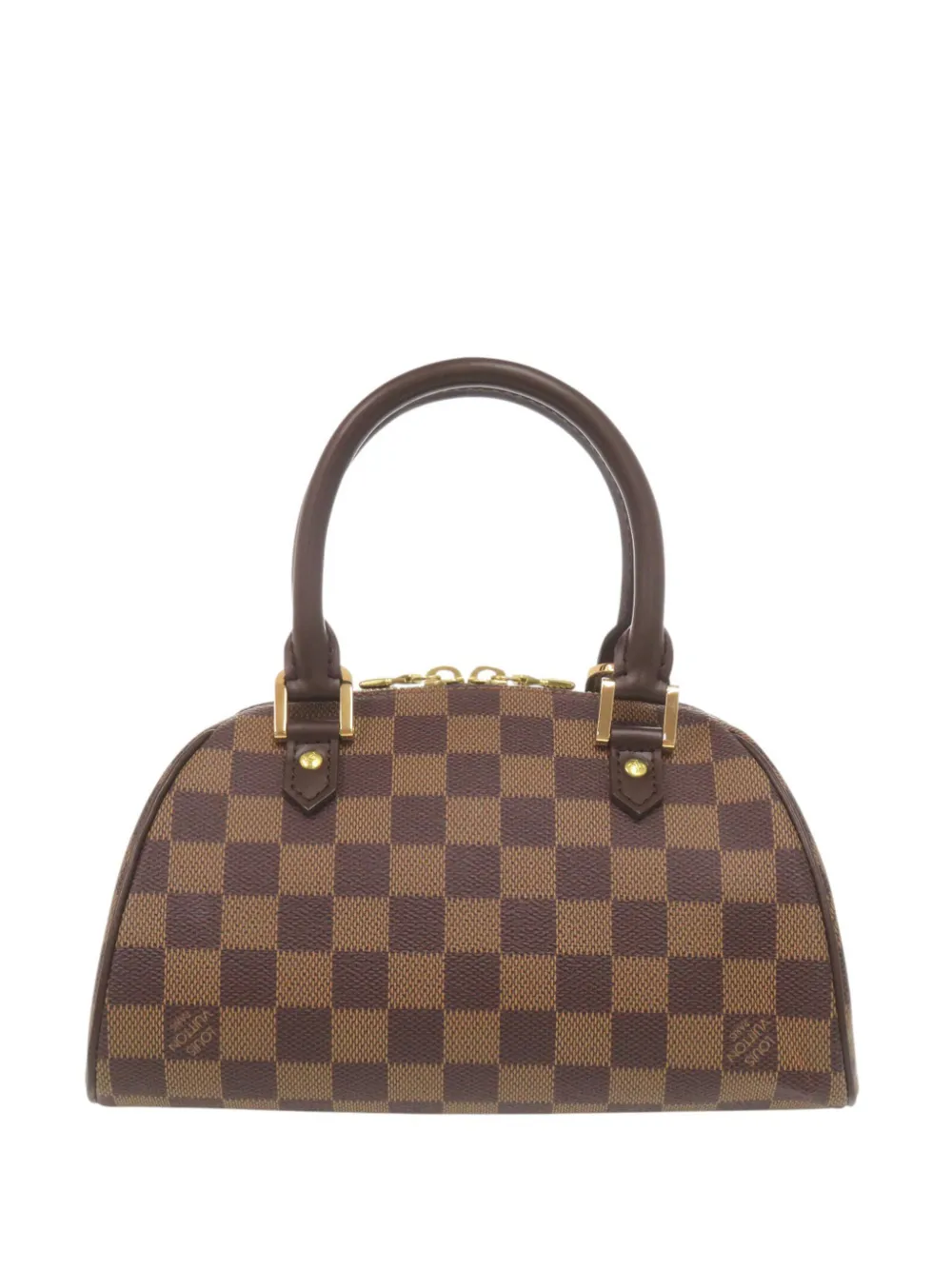 Louis Vuitton Pre-Owned 2002 Damier Ebene Mini Ribera handbag - Brown