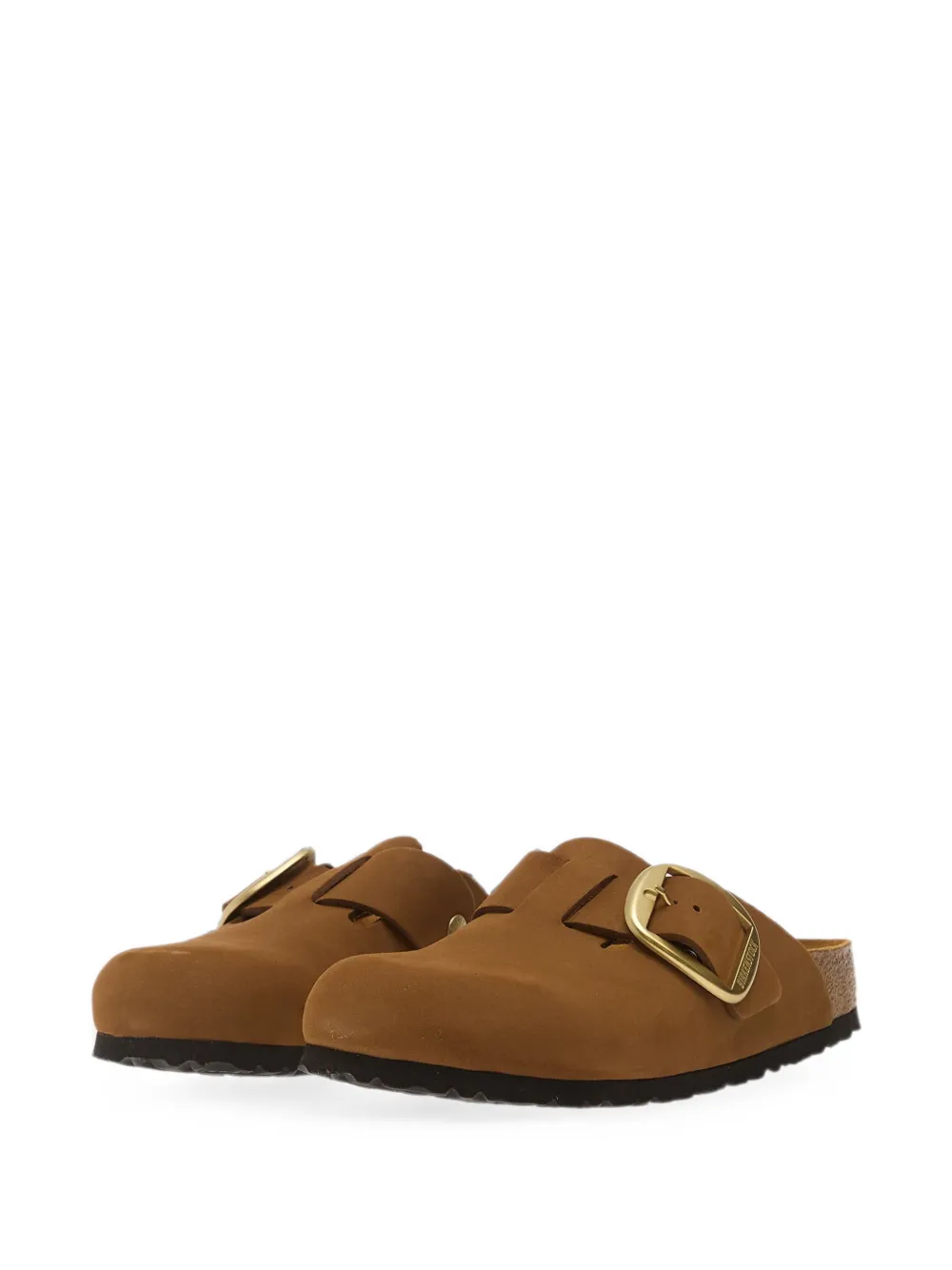 Birkenstock Boston big-buckle mules Bruin
