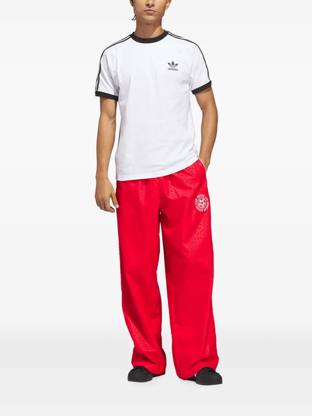 adidas Trainingsbroek met logopatch Rood